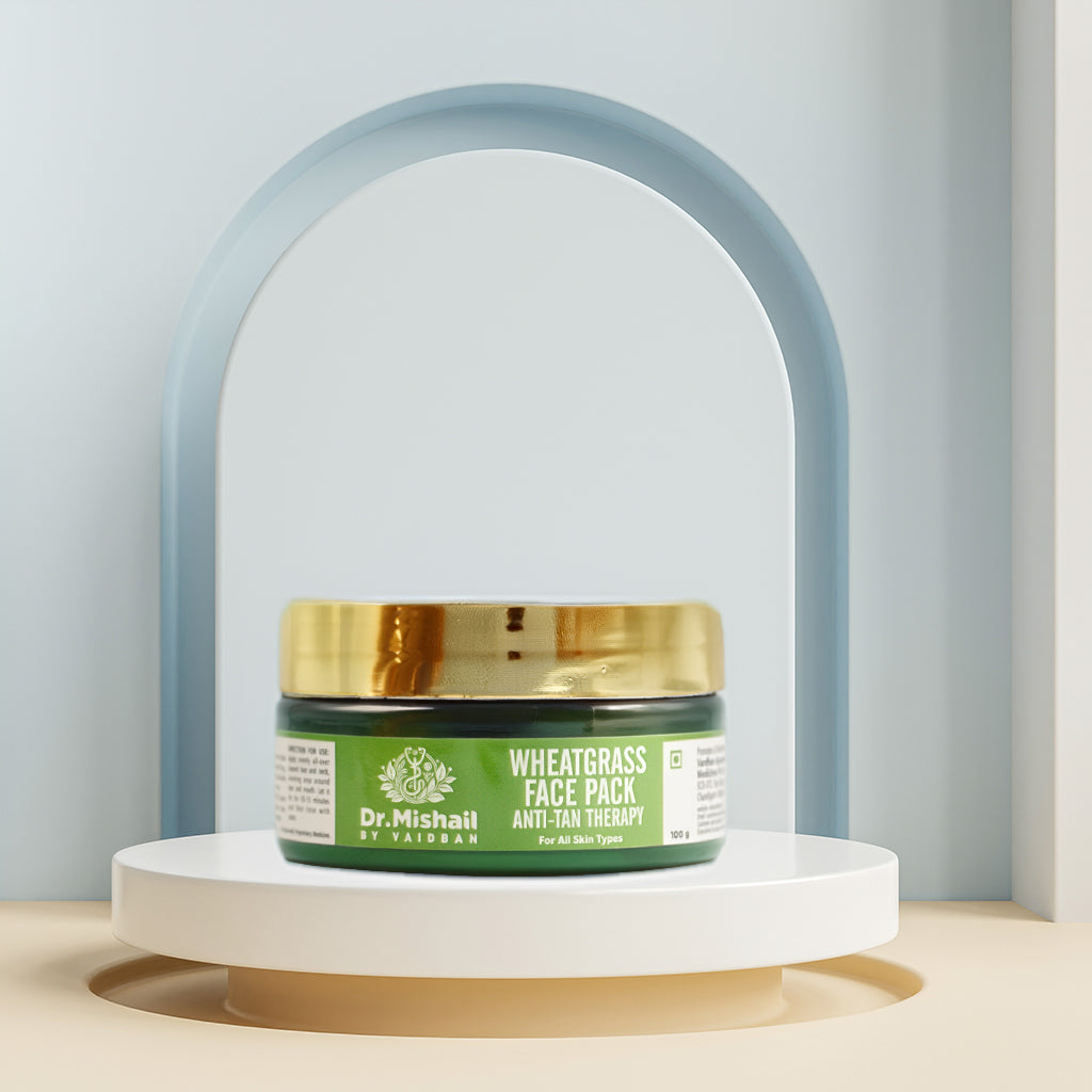 Wheatgrass Face Pack