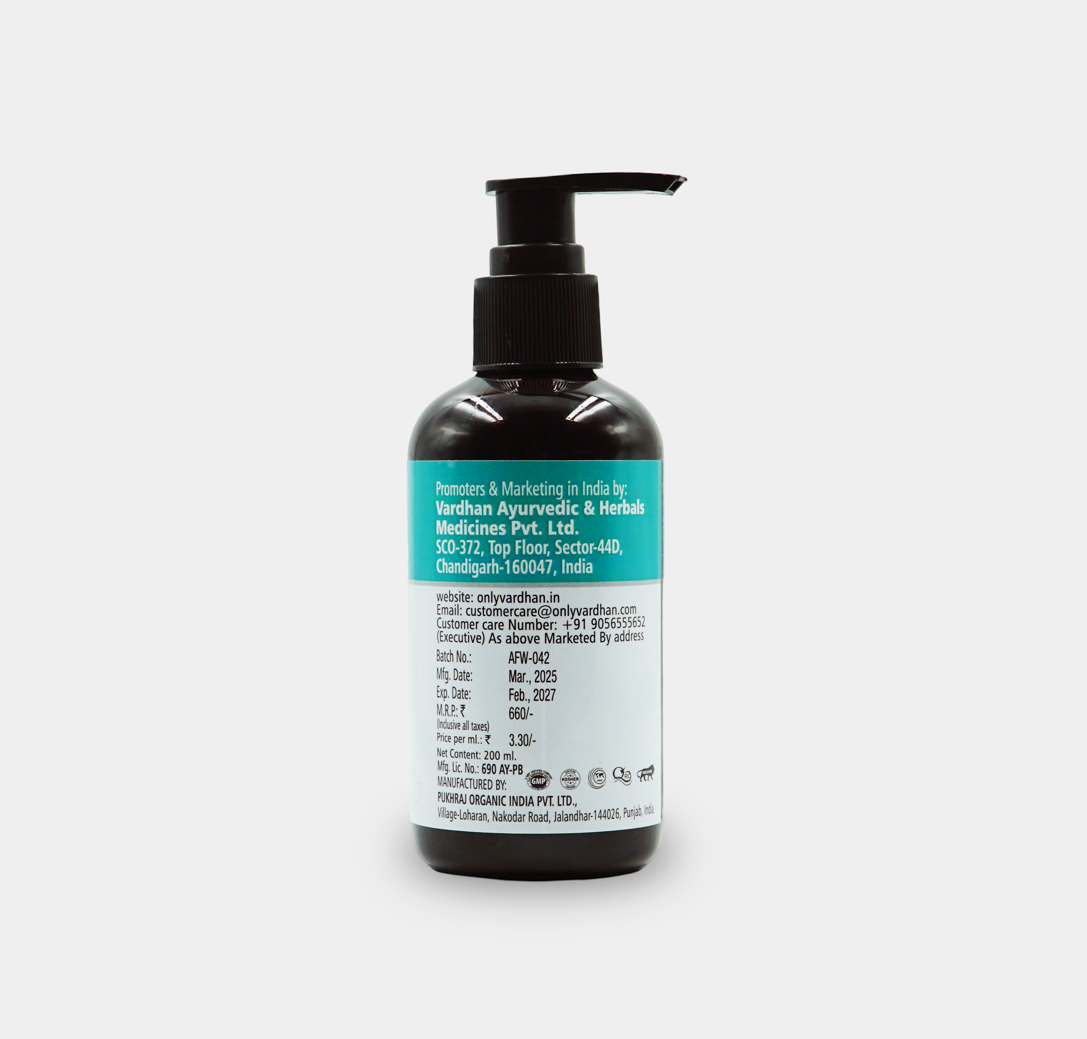 Dr. Mishail Aloe Aroma Face Wash – Gentle Daily Cleanser