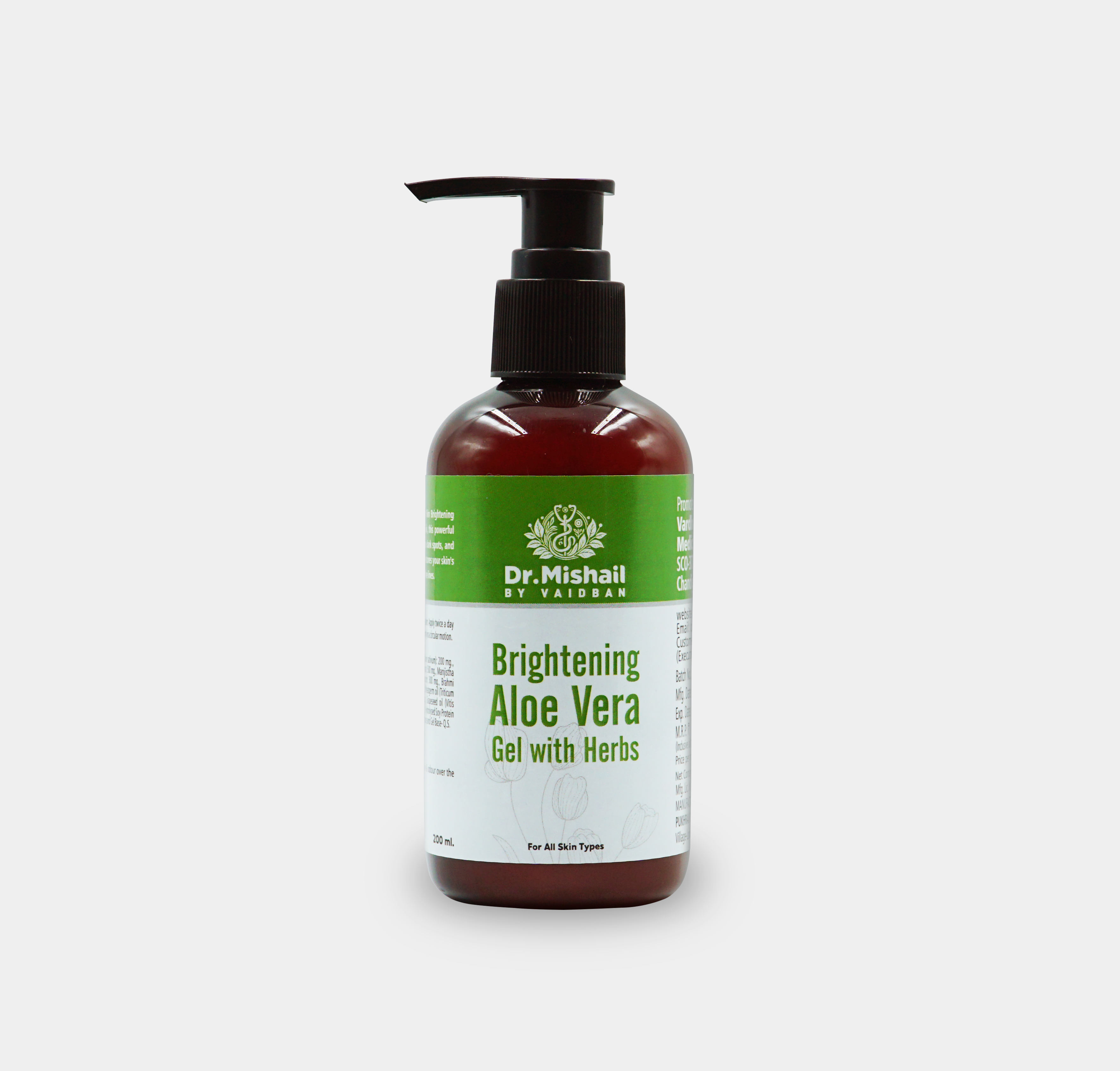 ALOEさま専用 Brightening Aloe Vera Gel with Herbs - Multipurpose Skin Care – Dr