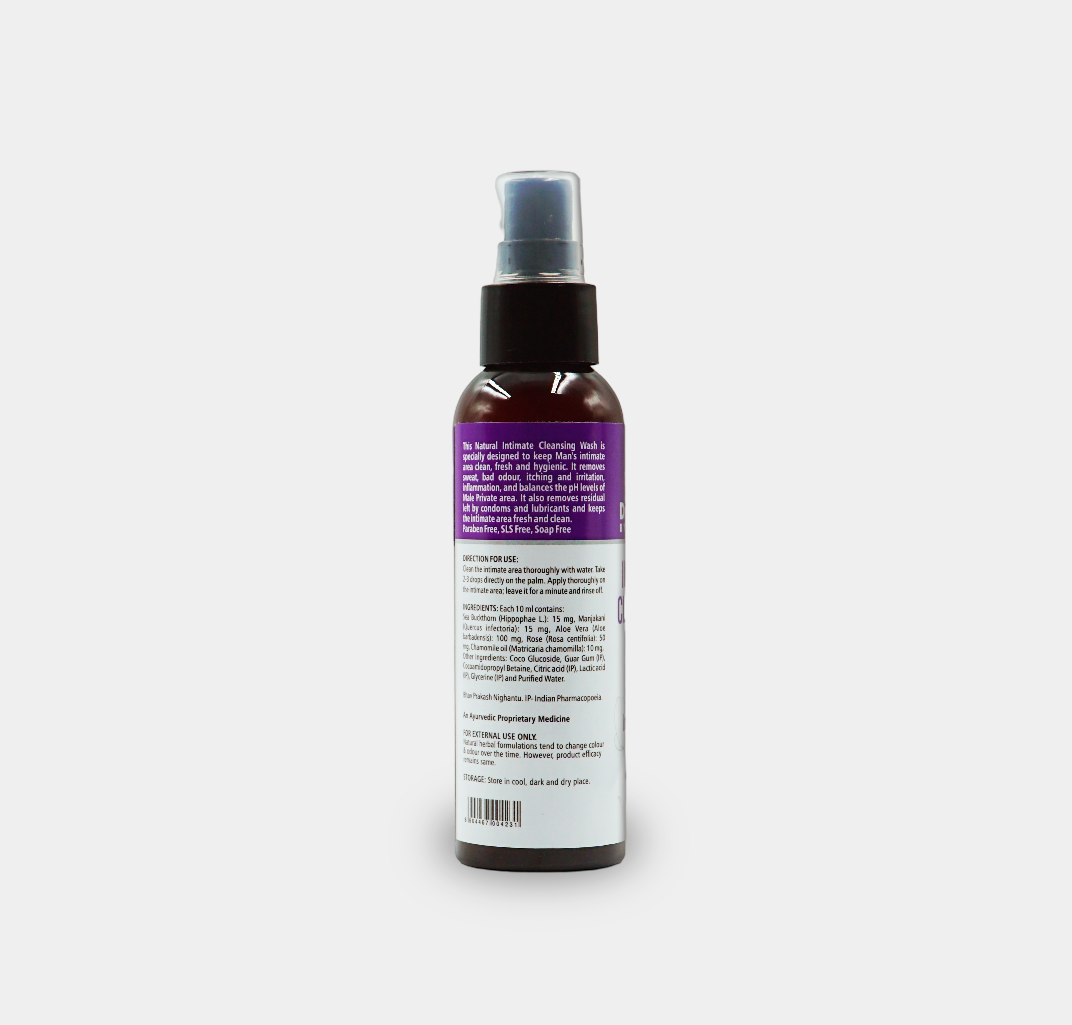 Dr. Mishail Men’s Intimate Wash – Daily Ayurvedic Freshness
