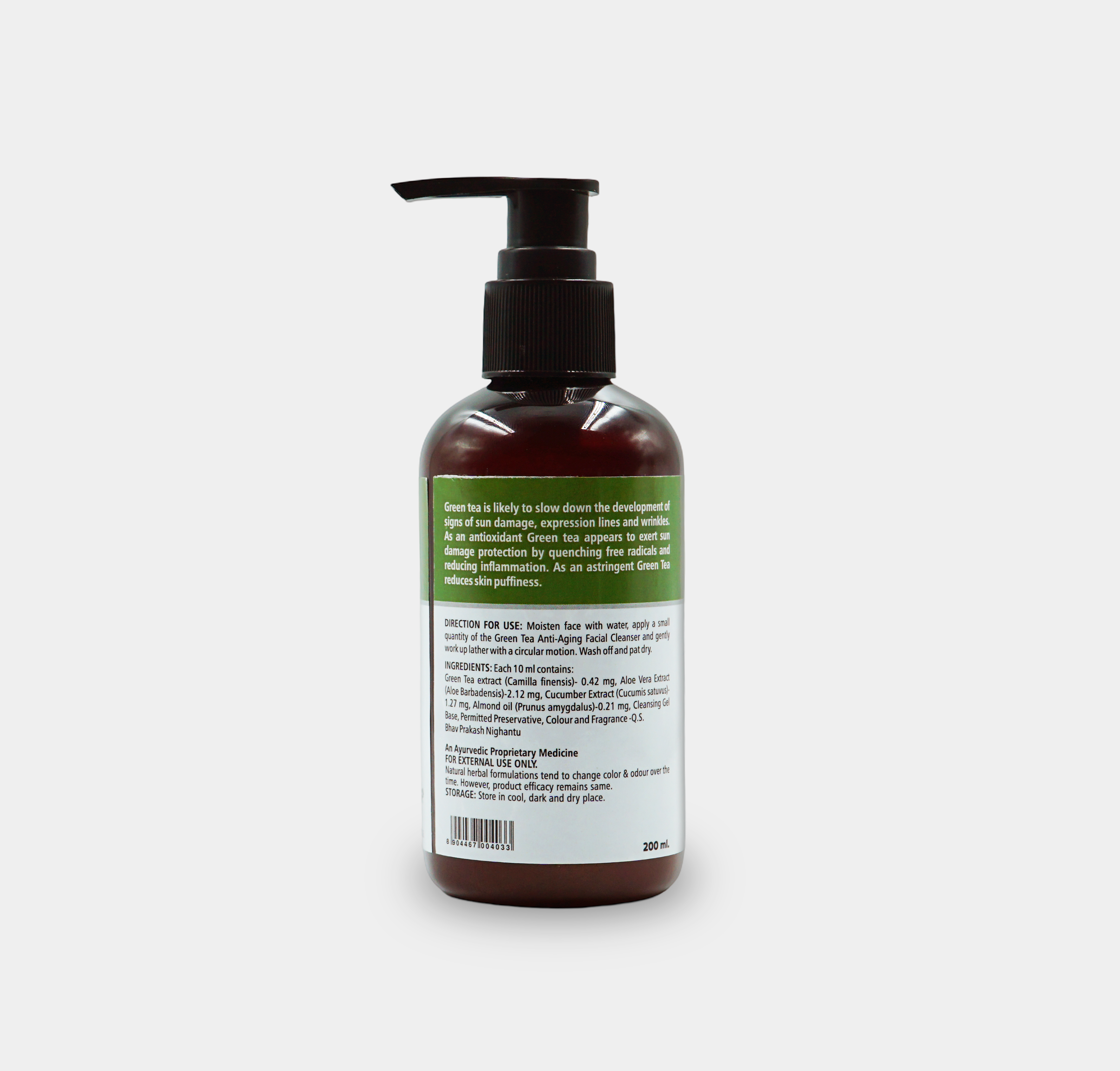 Dr. Mishail Green Tea Anti-Aging Facial Cleanser