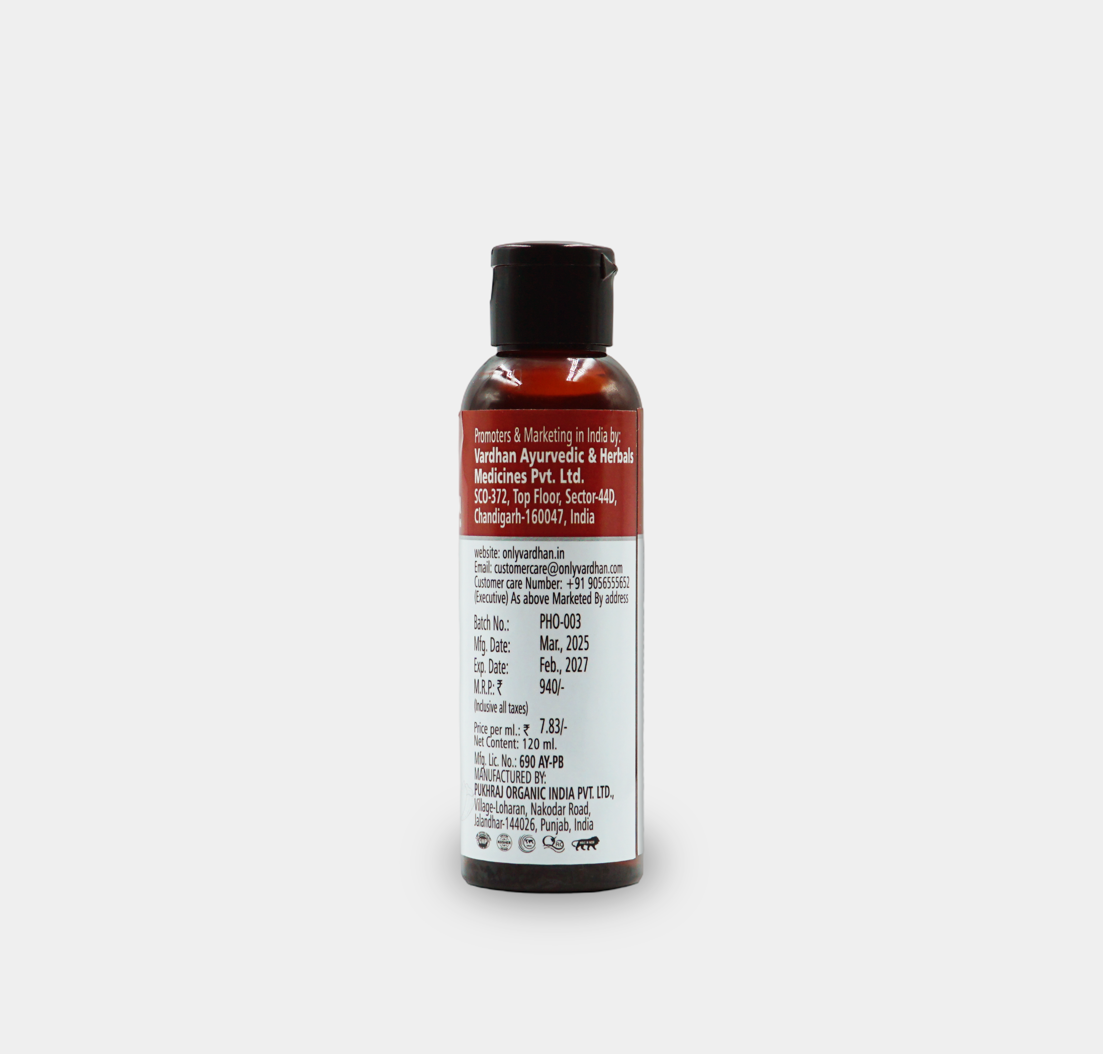 Dr. Mishail Herbal 55 – Premium Ayurvedic Hair Oil