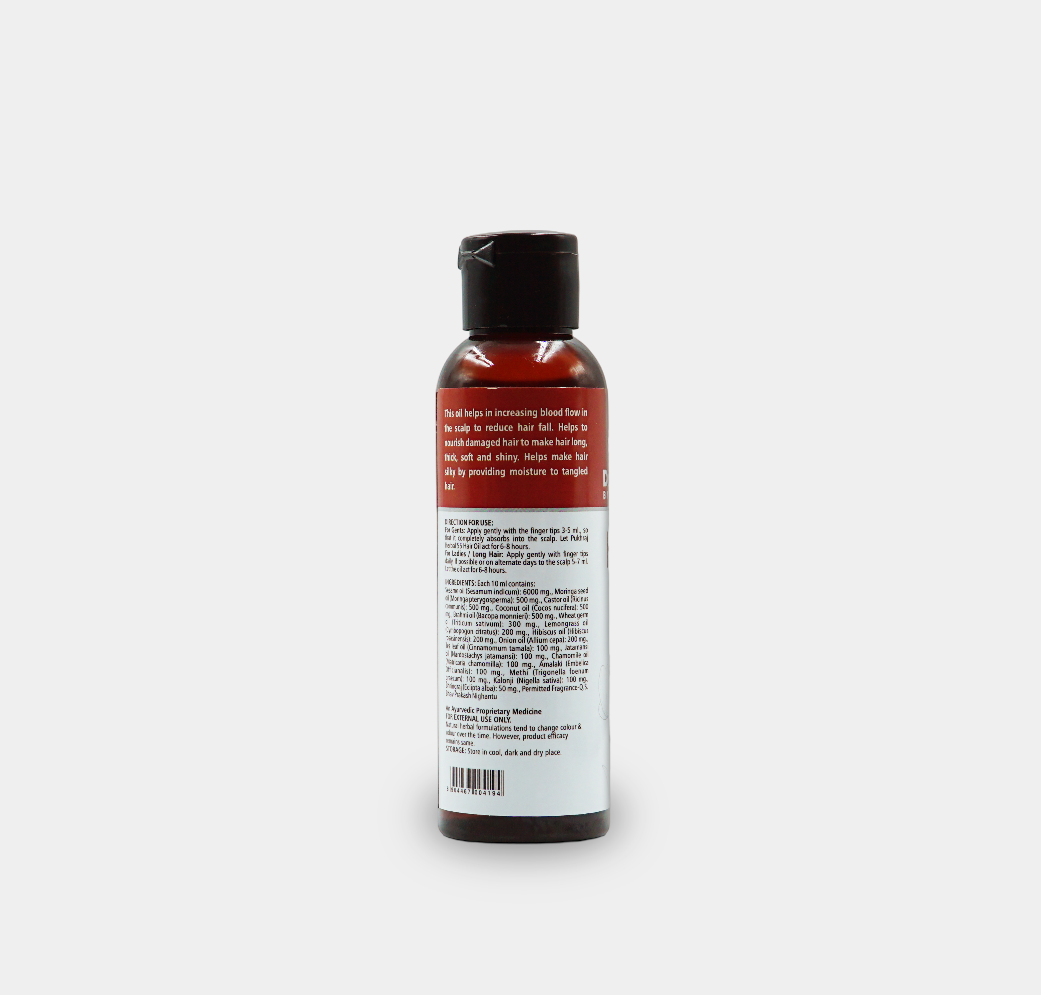 Dr. Mishail Herbal 55 – Premium Ayurvedic Hair Oil