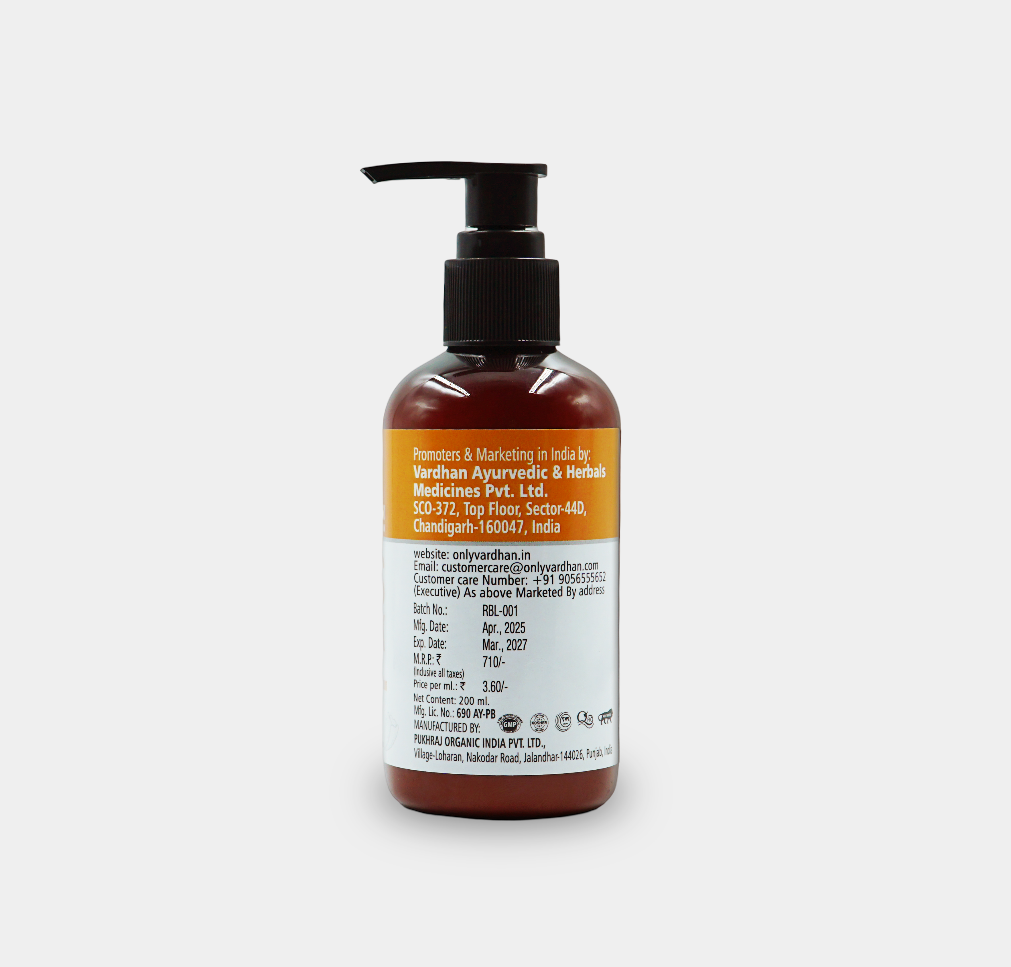 Dr. Mishail Rays Block SPF 20 – Herbal Sun Guard with Moisturizing Care
