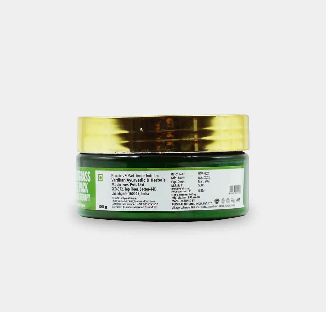 Wheatgrass Face Pack